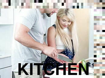 Kinky kitchen sex