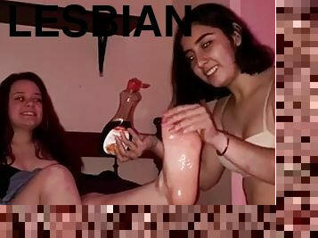 Lesbian foot worship