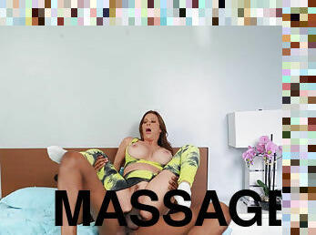 Alexis Fawx orders herself one of those fancy massage guns