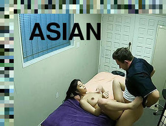 Petite asian Jade Kush fucked for cash