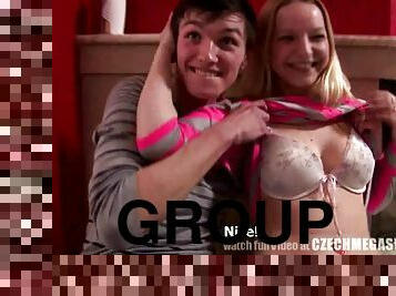 orgie, fest, swingere, amatør, hjemmelavet, gruppesex-groupsex, knepning-fucking, tjekkisk, realitet