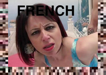 Dirty French Girl Oceane Craves A Proper Anal Dicking And A Hot Facial