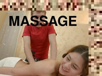 teenie babe gets intensive coochie massage - koni demiko