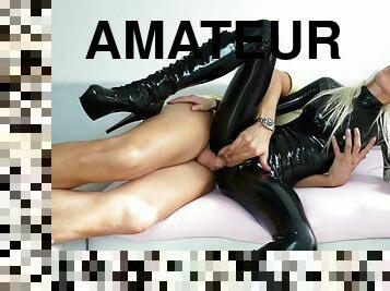 Laura latex fetish crazy hardcore porn video