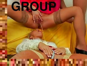 Foursome Pissing Group Hardcore High-Quality