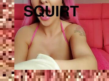 I Squirting makes your mouth open for your sex session with Cathy B