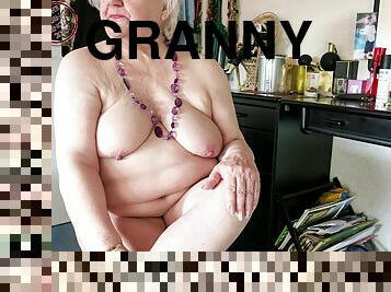 Granny Mixed Slideshow of Old and New Pictures