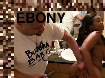 Hot ebony plumper Nina Rotti porn video