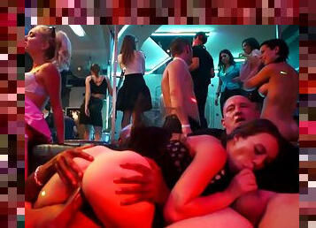 Drunk party public Sex Orgy
