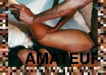 Passionate amateur ebony girl hot xxx video