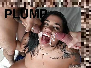 Plump hispanic slut crazy sex scene