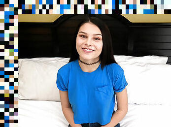 Wholesome amateur porn 18 yr old is making her first porn vi