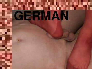 German femdom make BDSM Trampling at slave