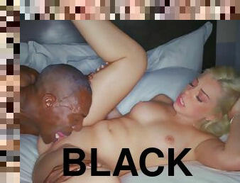 BLACKEDRAW she was Left alone for a Night but Needed her BIG BLACK DICK Fix - Allie nicole