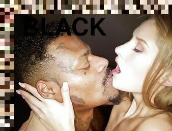 BLACKEDRAW Super Model Shakes with Excitement for BIG BLACK DICK - Jason luv