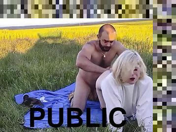 PUBLIC ASSFUCK SEX EXCITING BLONDIE RUSSIAN SWALLOWS WARM JIZZ STRAIGHT FROM THE SOURCE - Big breast
