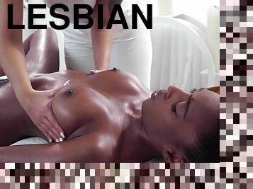 чорношкіра-ebony, міжрасовий-секс, лесбіянка-lesbian, порнозірка, масаж, фінгеринг, природна