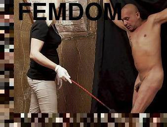 bdsm, slave, fræk, fetish, femidom, smæk