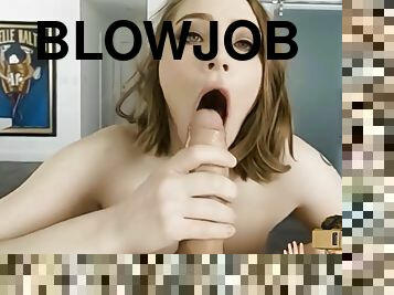 blowjob-seks-dengan-mengisap-penis, gambarvideo-porno-secara-eksplisit-dan-intens, pasangan, sudut-pandang, dapur