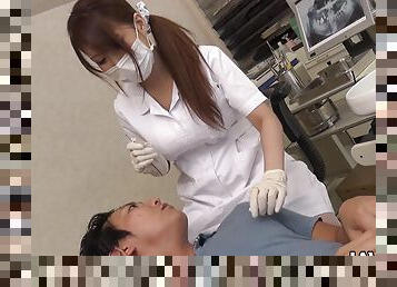 Horny dentist Yume Mitsuki fucks her patient