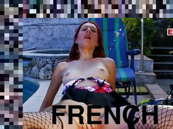 french skinny amateur teen get her first anal fuck