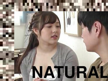 japonés, pareja, follando-fucking, natural