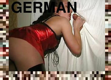 German normal teen next door try first time glory hole