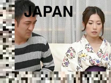 Clothed Japanese sex with Saekun Maiko and her boyfriend