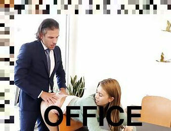 Amazing fucking in the office with seductive secretary Jill Kassidy