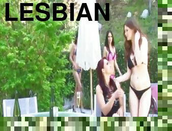 Yum Yum Lesbian Threesome Orgy Arousement Moment