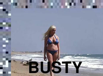 Holly Brooks Busty milf in bikini needing young big dick