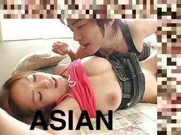 Hot Asian girl Naho Kuroki knows how to suck a cock properly