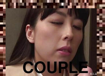 Late night fucking on the bed with small tits Rina Takeuchi