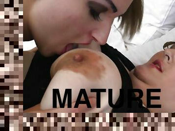 masturbation, mature, lesbienne, ados, hardcore, par-voie-orale