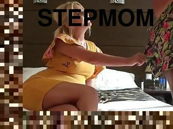 Stepmom teach virgin stepson how to fuck girls