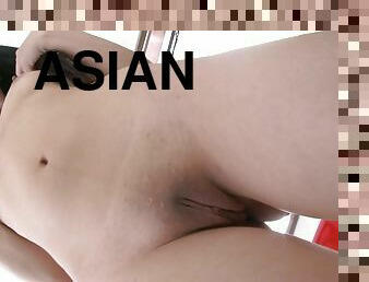 asian girl's smooth vagina
