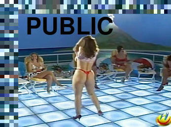 Striptease duel on reality show