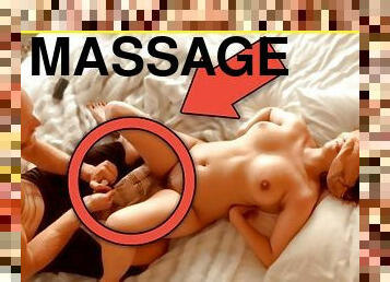 Massage and fingering for amateur Asian teen