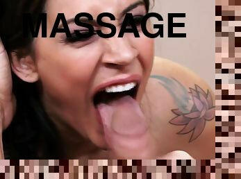 gros-nichons, mature, fellation, énorme-bite, milf, latina, massage, mère, bite