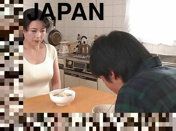 Japanese amateur wife cheats with neighbor