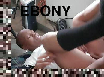 Ebony whore with short hair