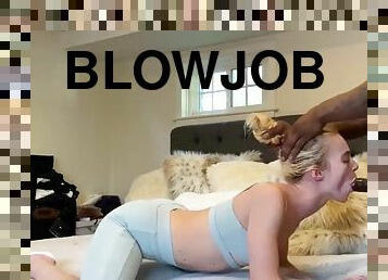 Sexy blonde teen gets fucked by BBC