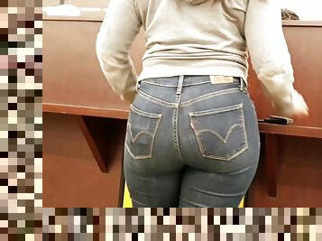 Perfect ass in jeans