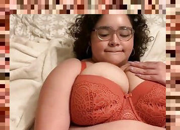 Mexican BBW in red lingerie gets fucked