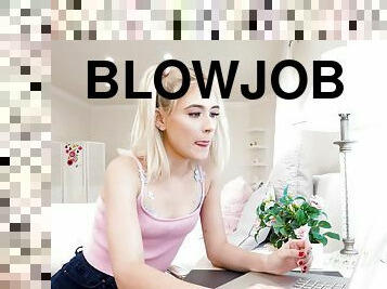 Sloppy blowjobs are Jessie Saint's specialty and you will see why