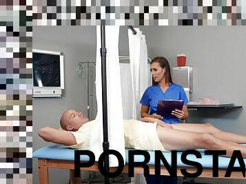 Hardcore fucking between a nurse and a patient - compilation