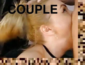 Romanian blonde suck big dick