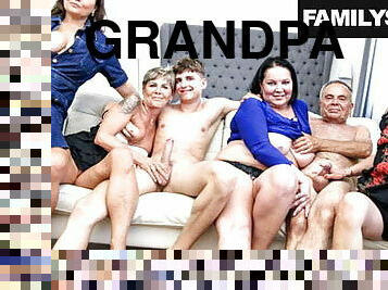 Orgy with grandpa.