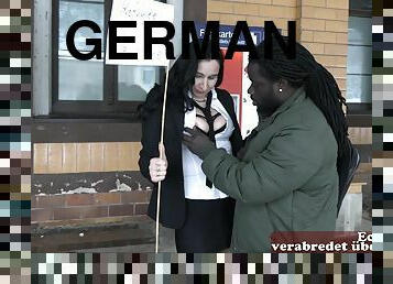 german teen fucks black refugee