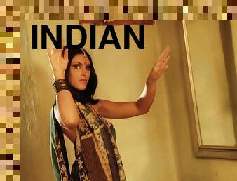 Hot Indian babe from the great Bollywood-Nudes getting naked here